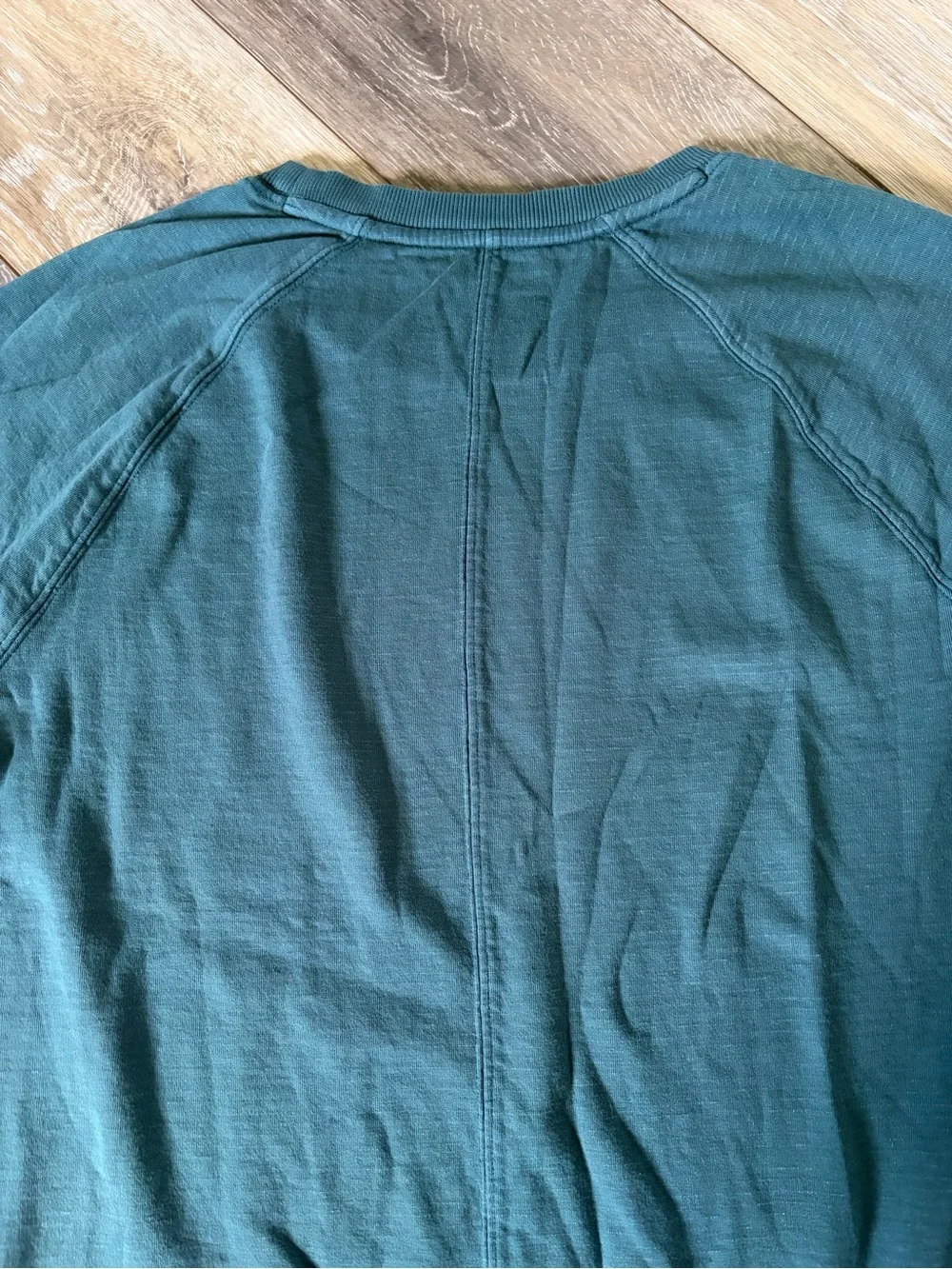Athleta Women’s Oceanic Teal Long Sleeve Sundown Sweatshirt Size Medium